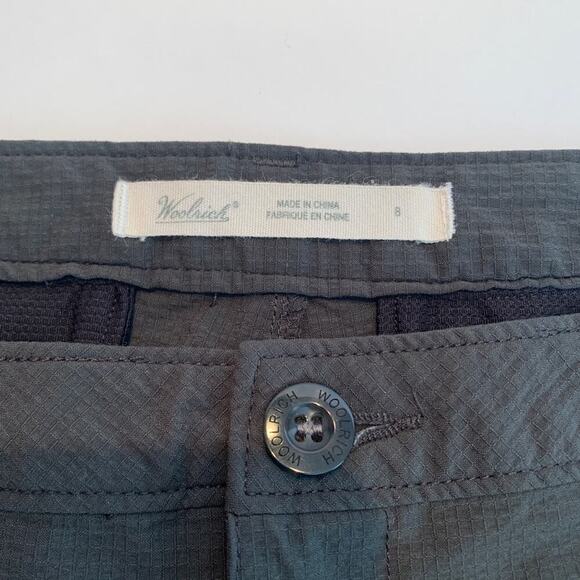 WOOLRICH Women’s Gray Bermuda Shorts / Size: 8 - Picture 6 of 6